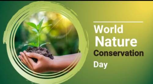 BVM celebrated : World Nature Conservation Day